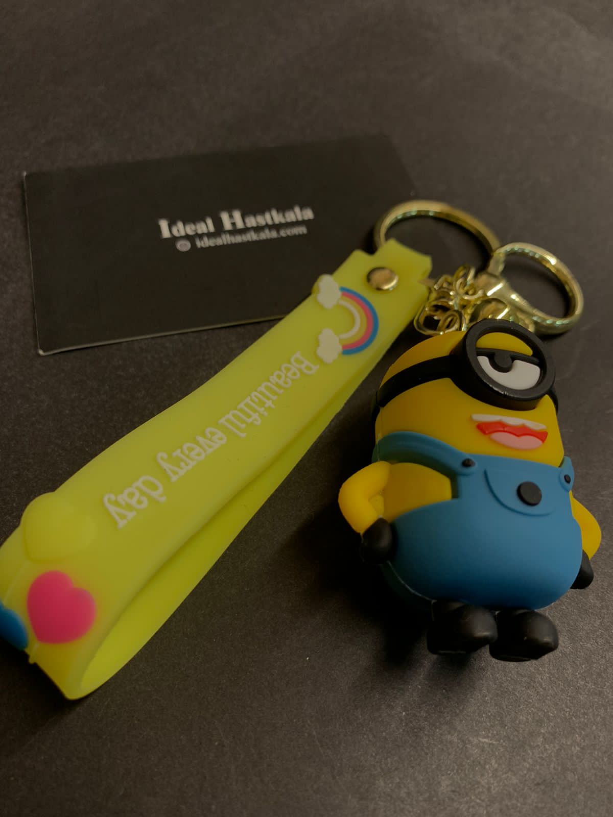 Minion Silicon Keychains