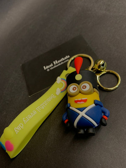 Minion Silicon Keychains