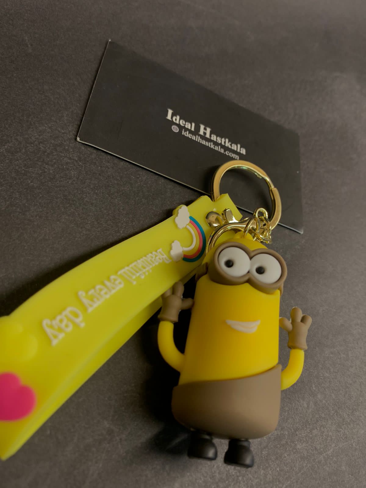 Minion Silicon Keychains