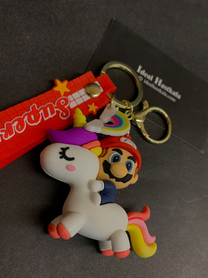 Unicorn Silicon Keychains