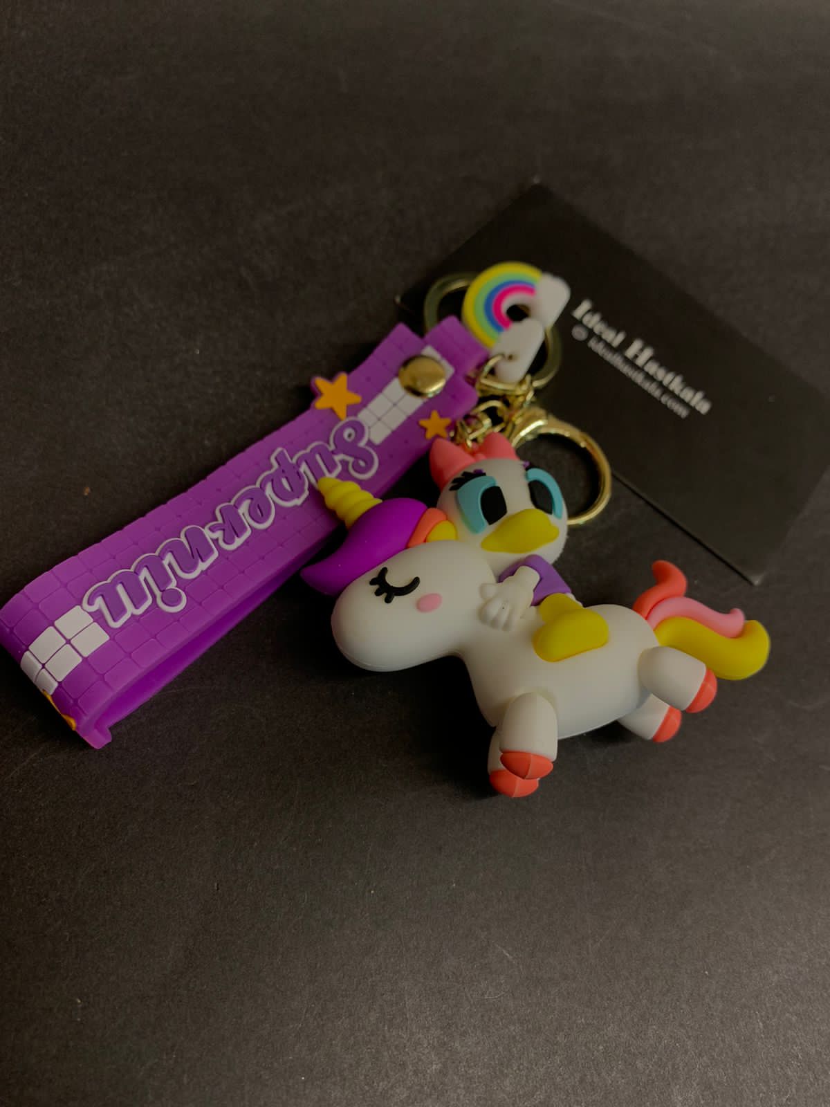 Unicorn Silicon Keychains