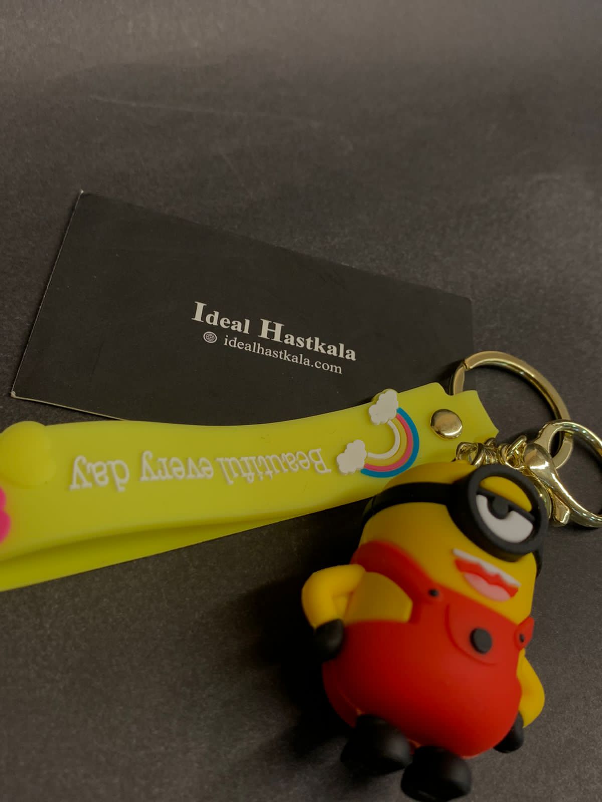 Minion Silicon Keychains