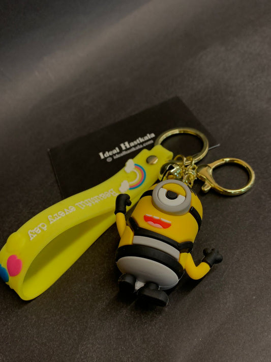 Minion Silicon Keychains