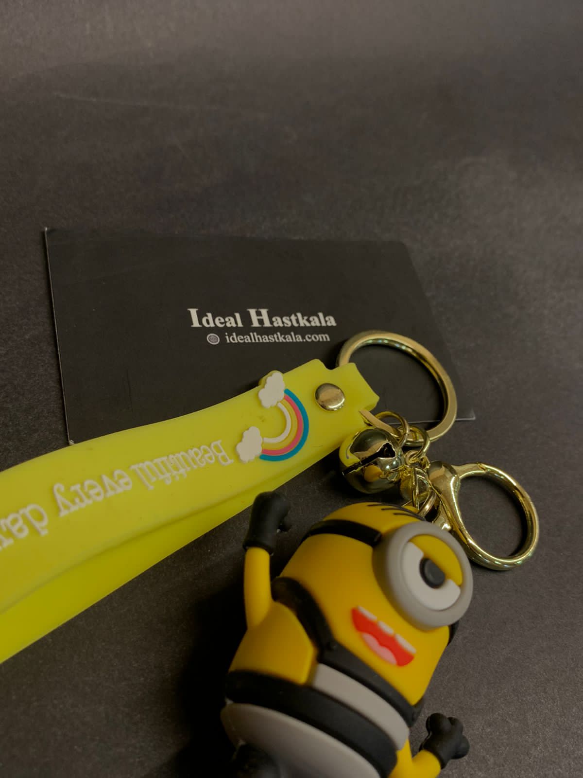 Minion Silicon Keychains