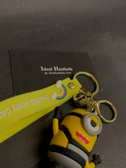 Minion Silicon Keychains