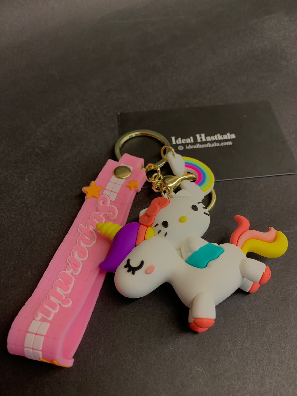 Unicorn Silicon Keychains