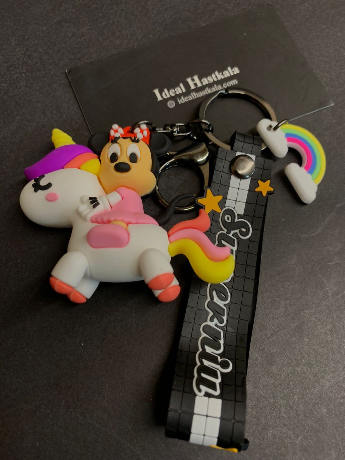Unicorn Silicon Keychains