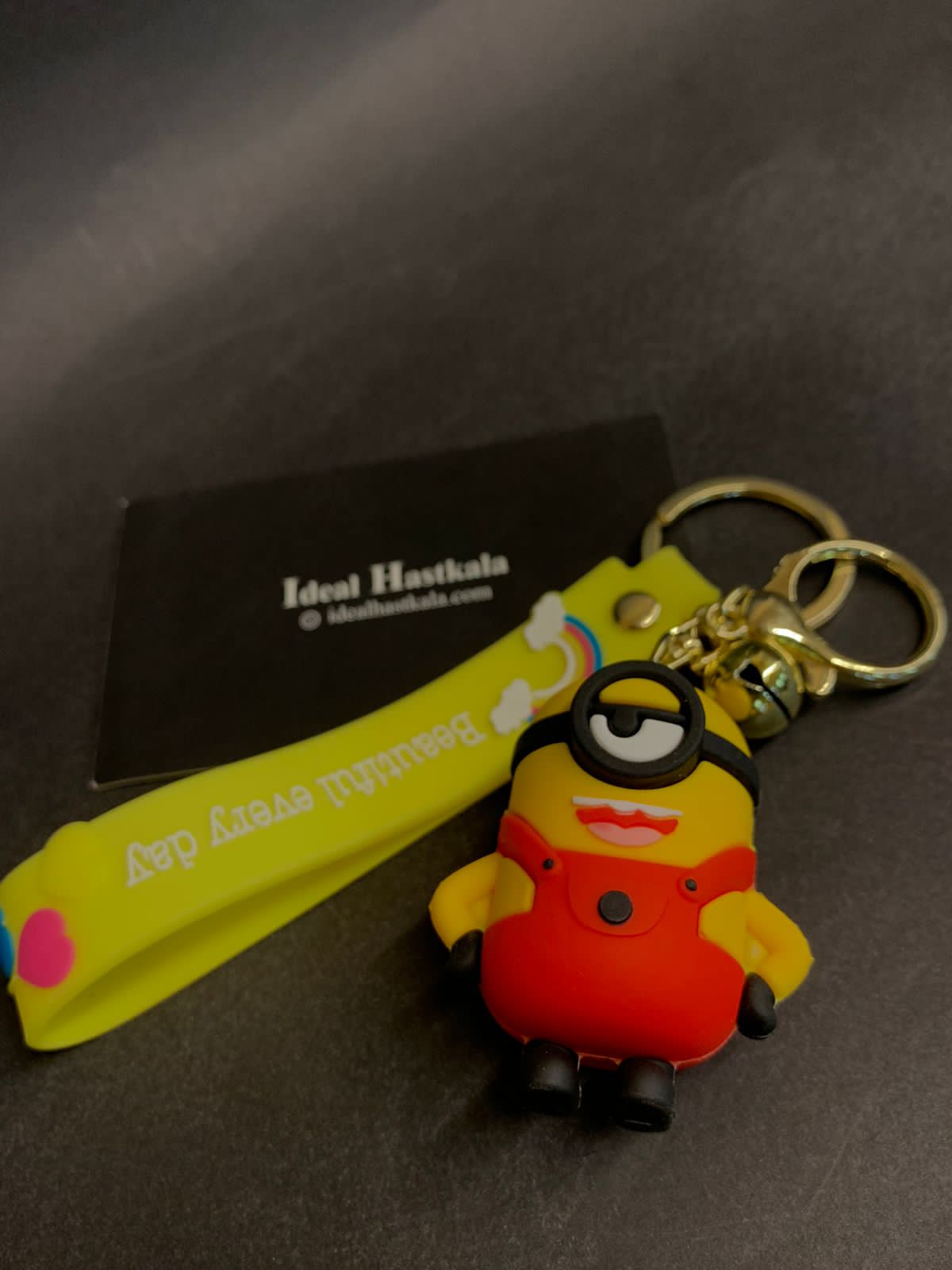 Minion Silicon Keychains