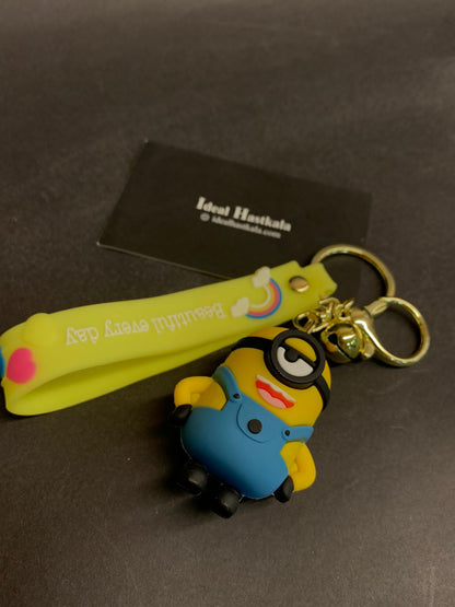 Minion Silicon Keychains