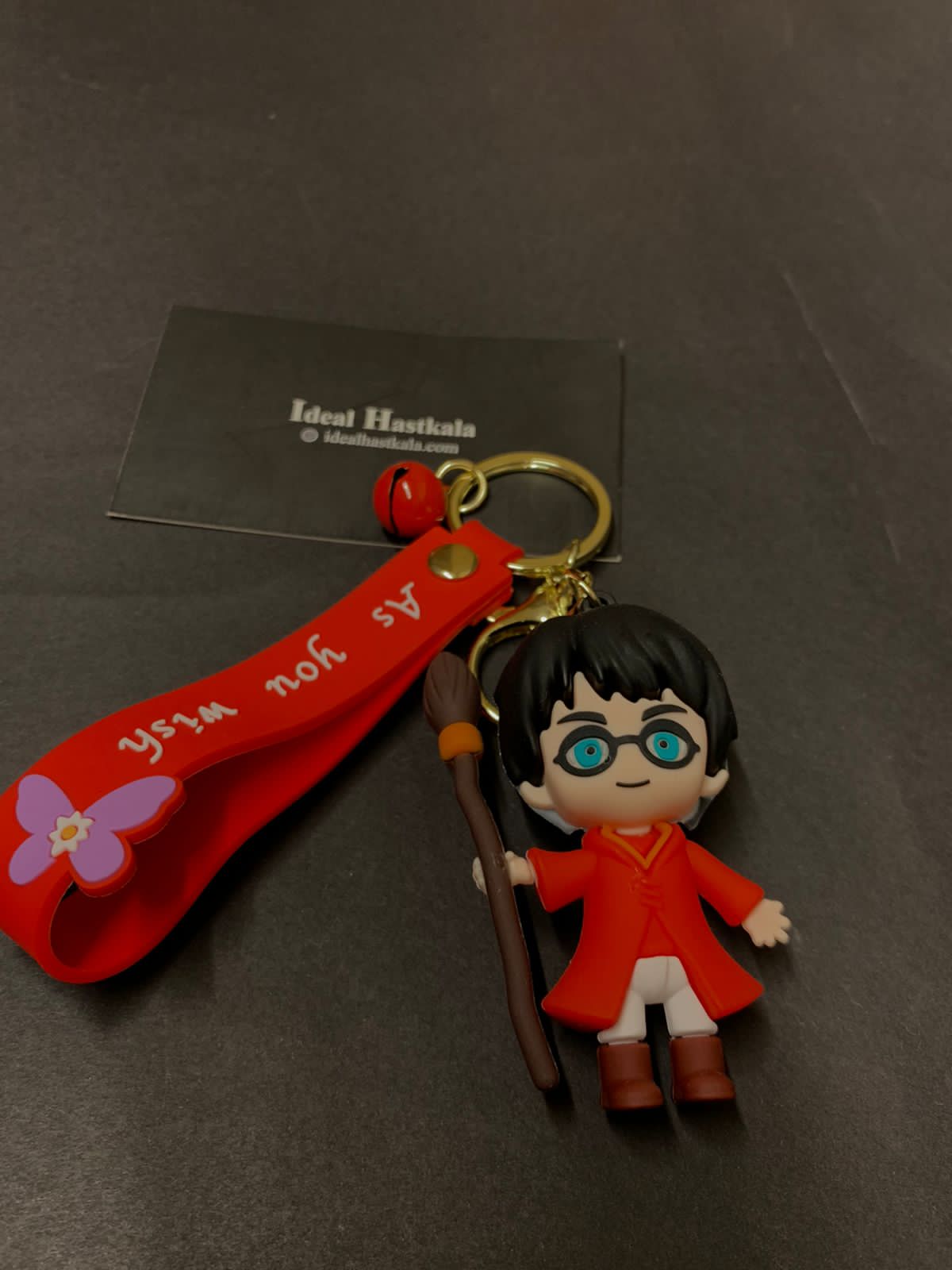 Cute Harry Potter Silicon Keychain