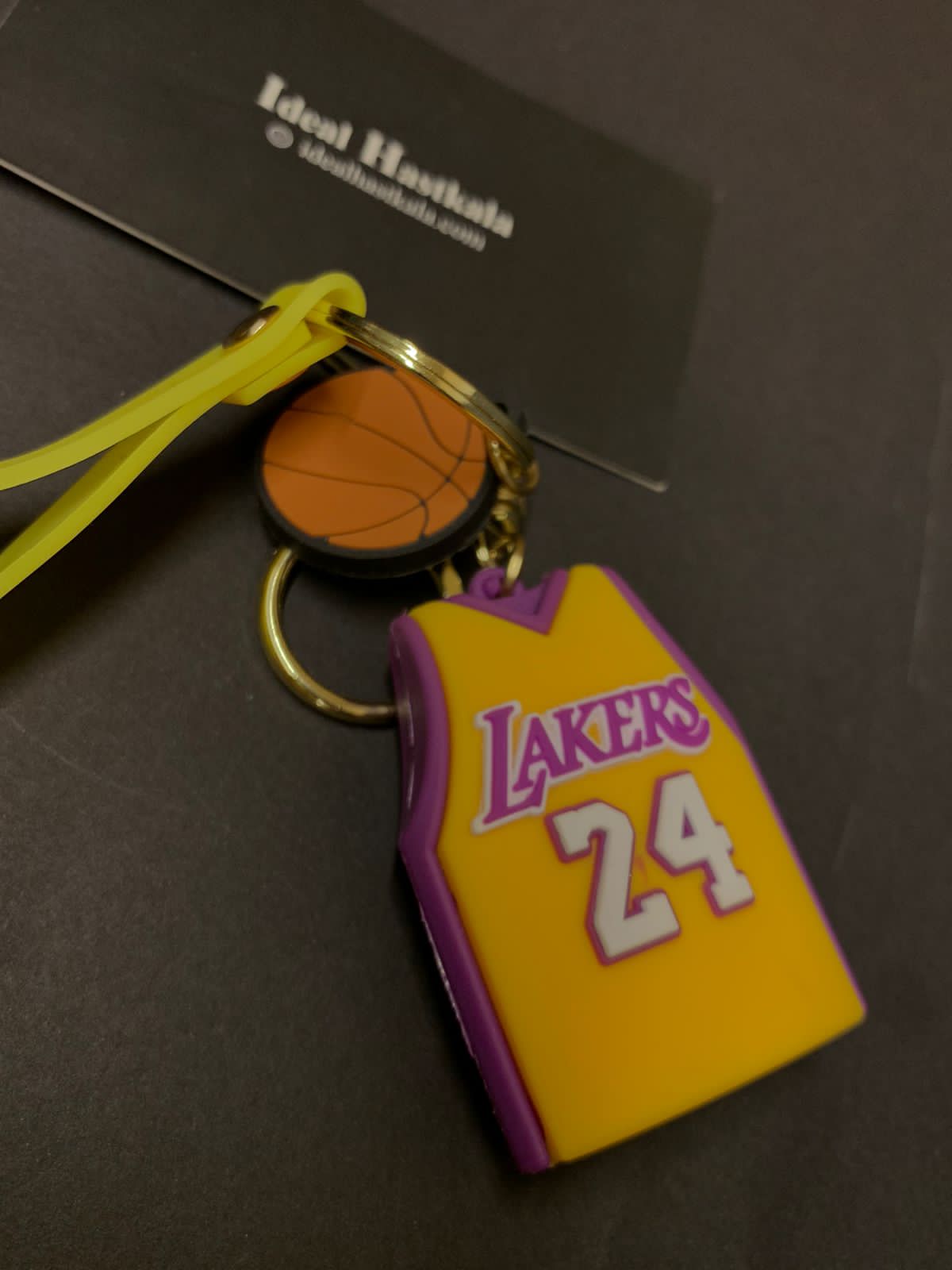 Kobe Bryant Jersey Keychain