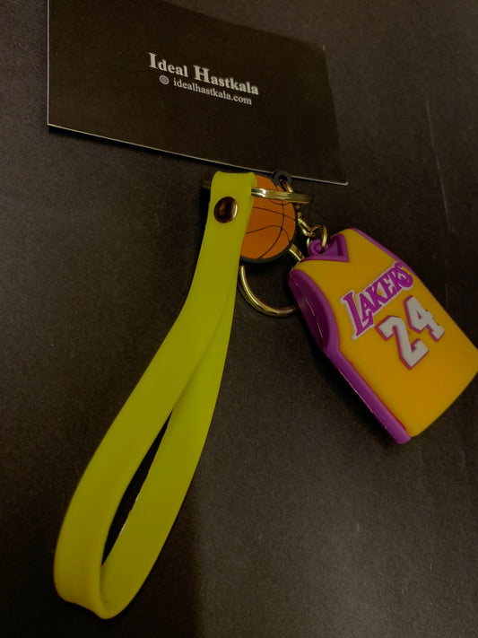 Lakers Jersey No 24 Keychain