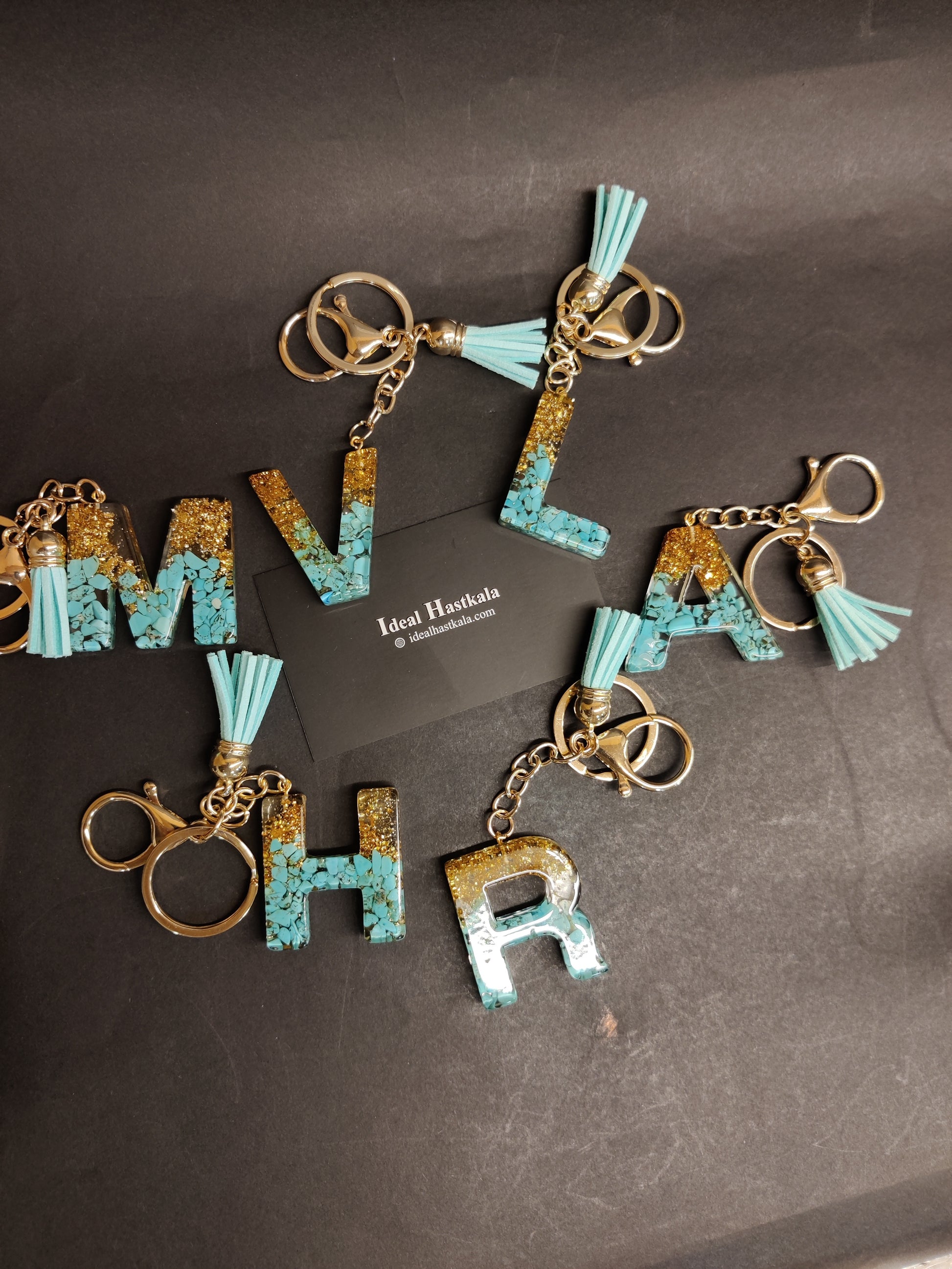 Letter Keychains