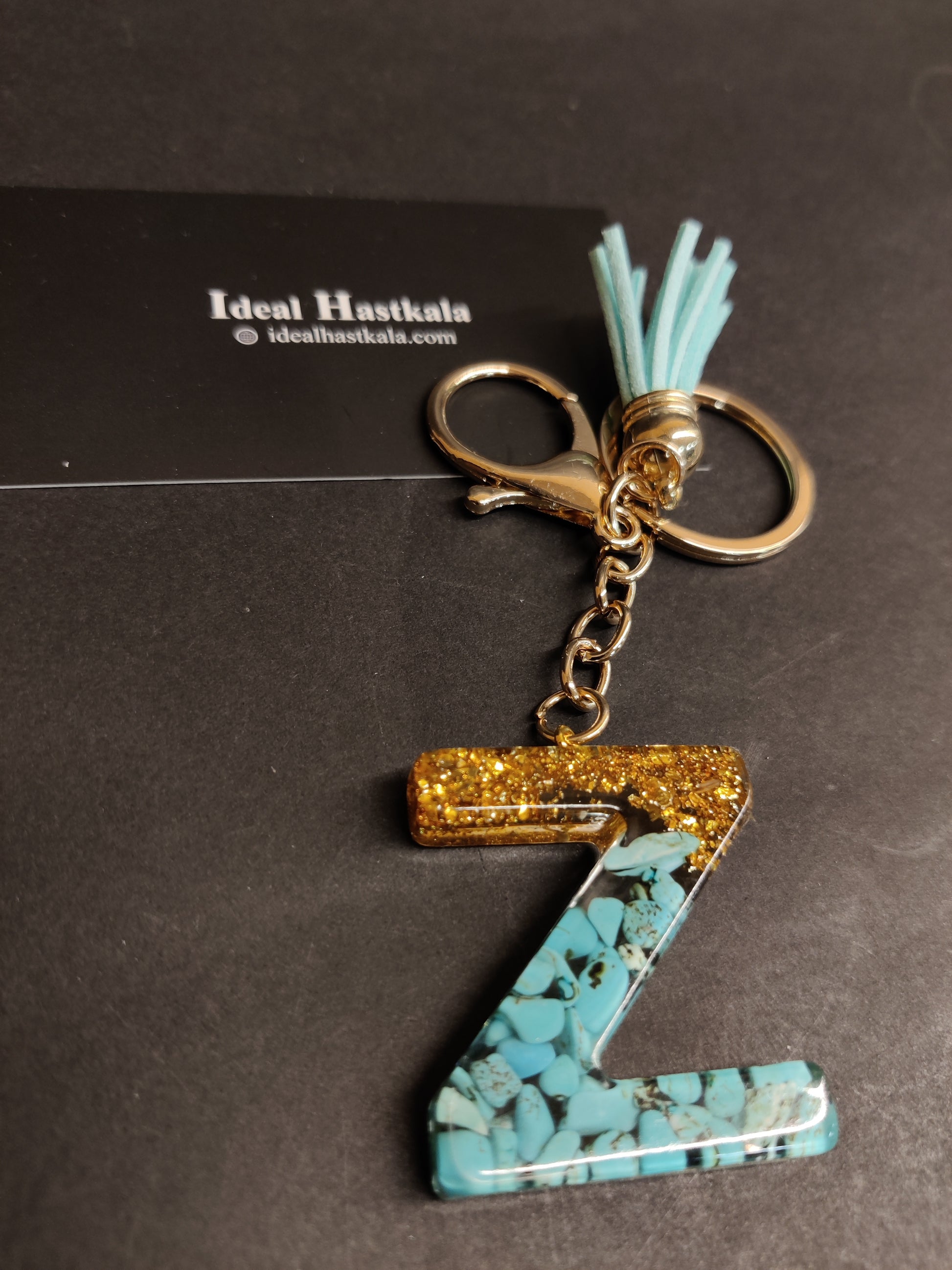 Letter Z Keychain