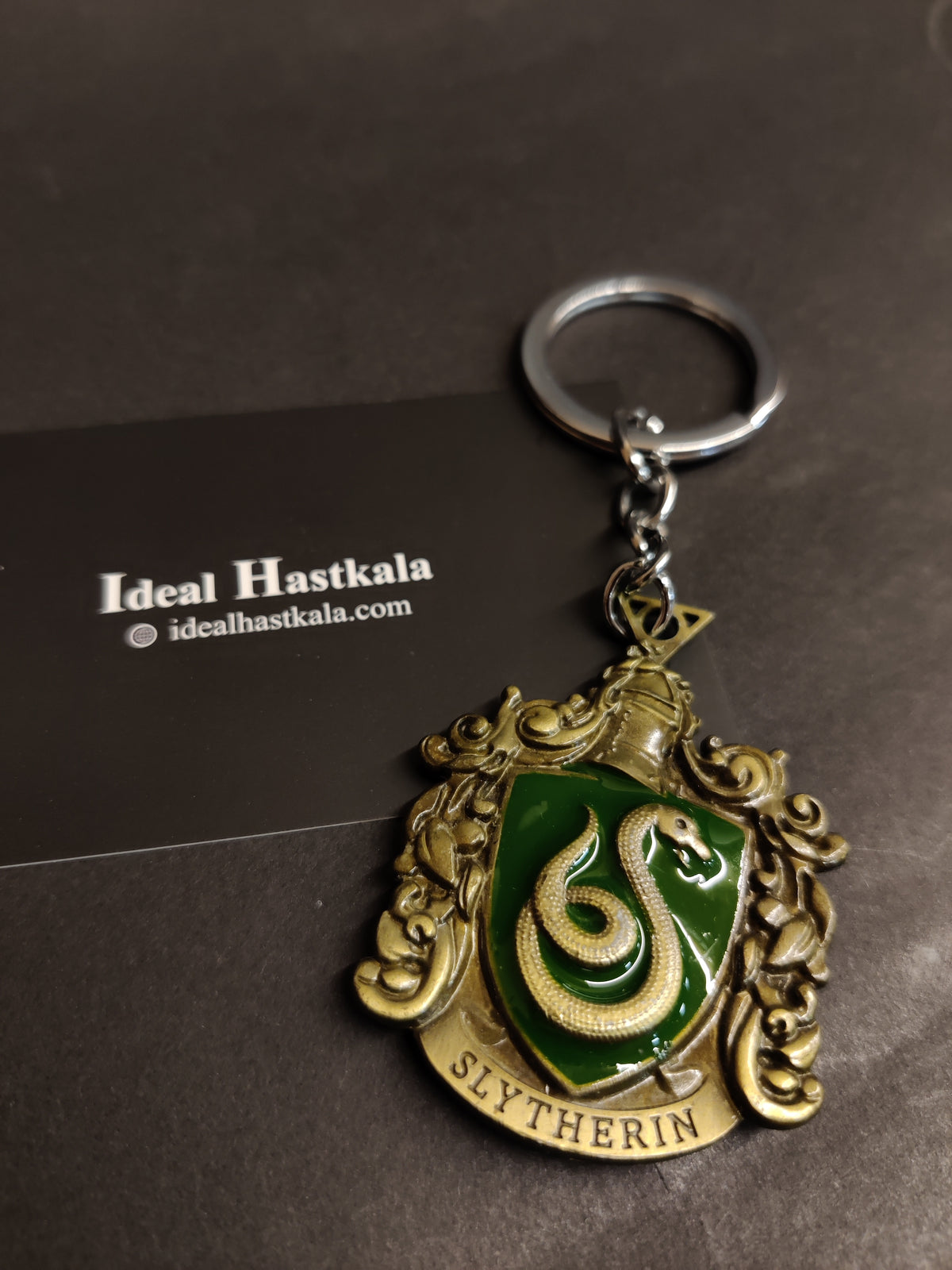 Harry Potter Slytherin Keychain