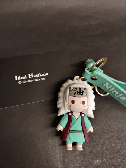 Cute Jiraiya Keychain